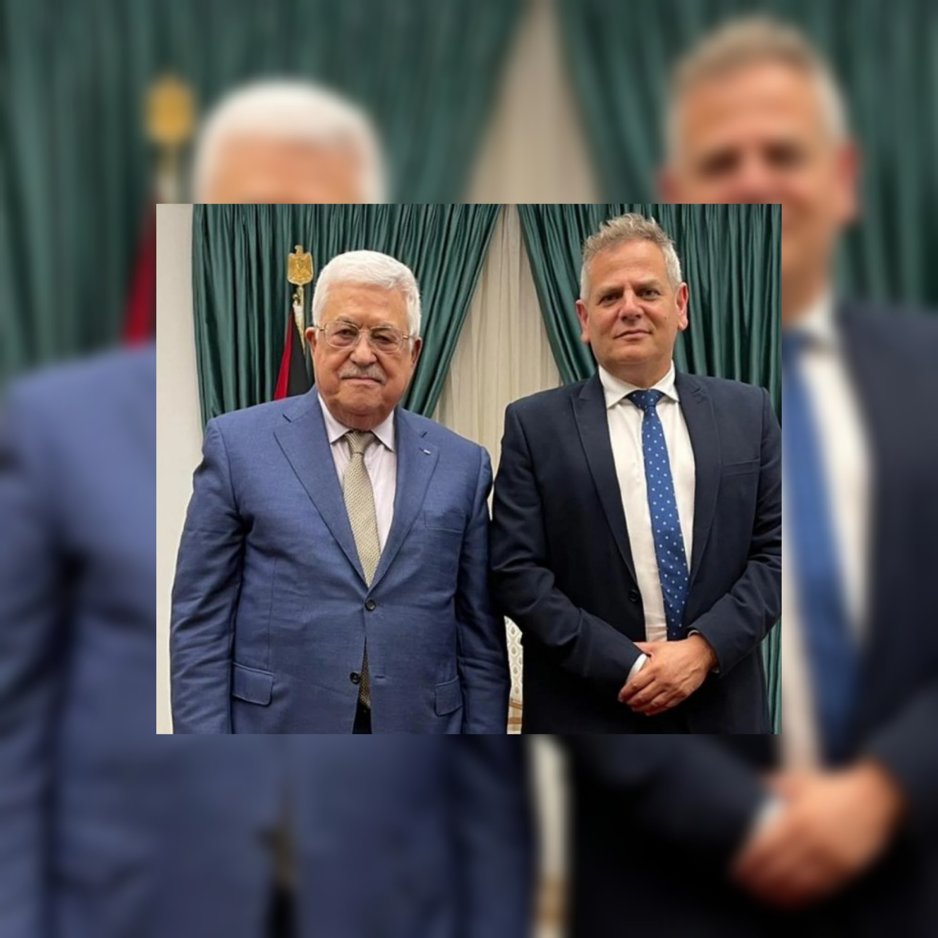 فلسطين المحتلة : عباس يستقبل وفدا إسرائيليا في رام الله