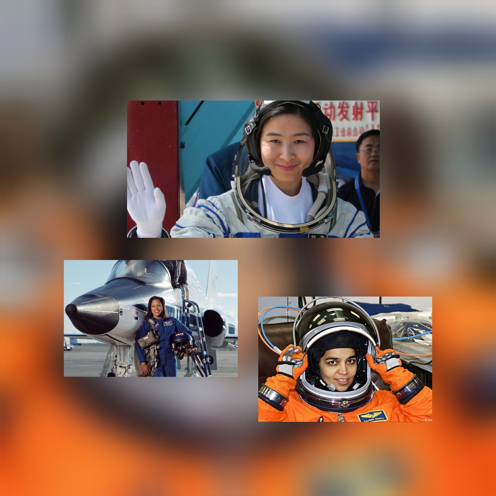 بالصور / رائدات فضاء ملونات يحلقن في مهمات كونية